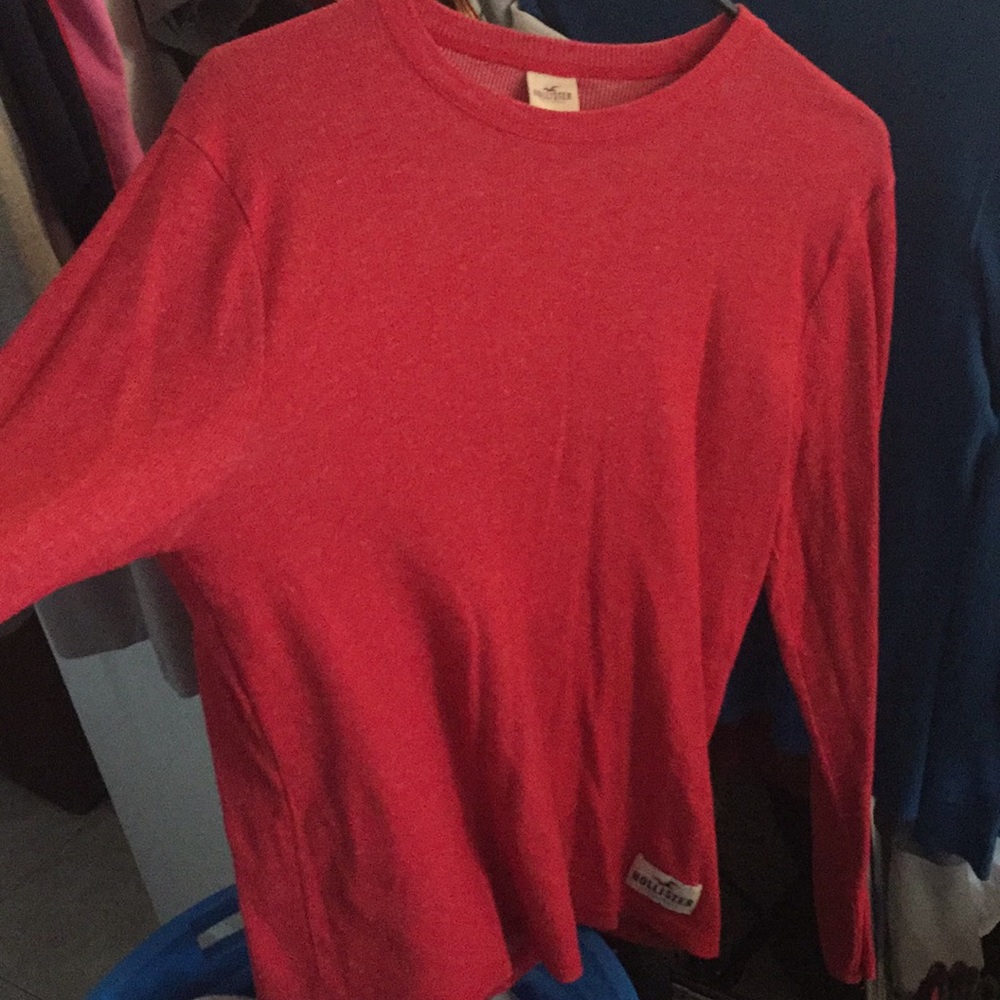Hollister Red Long Sleeve